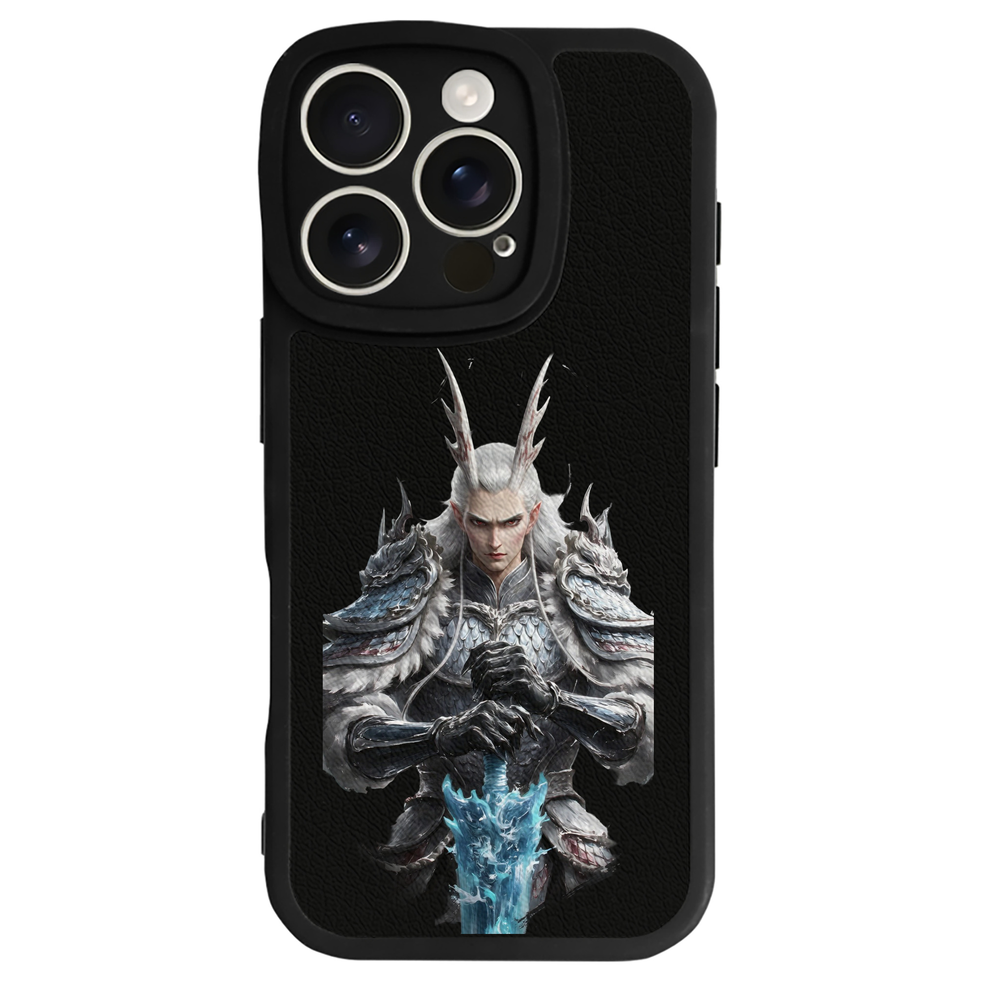 （画像用） Ne Zha 2 ナタ 魔童の大暴れ 【iPhone 16シリーズ対応】シリコンスマホケース（レザー調） 材質：シリコン